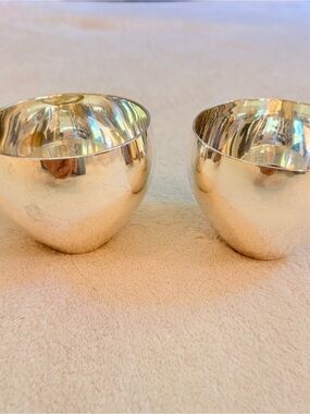 William Yeoward Silverplate Cocktail Cups (Pair)